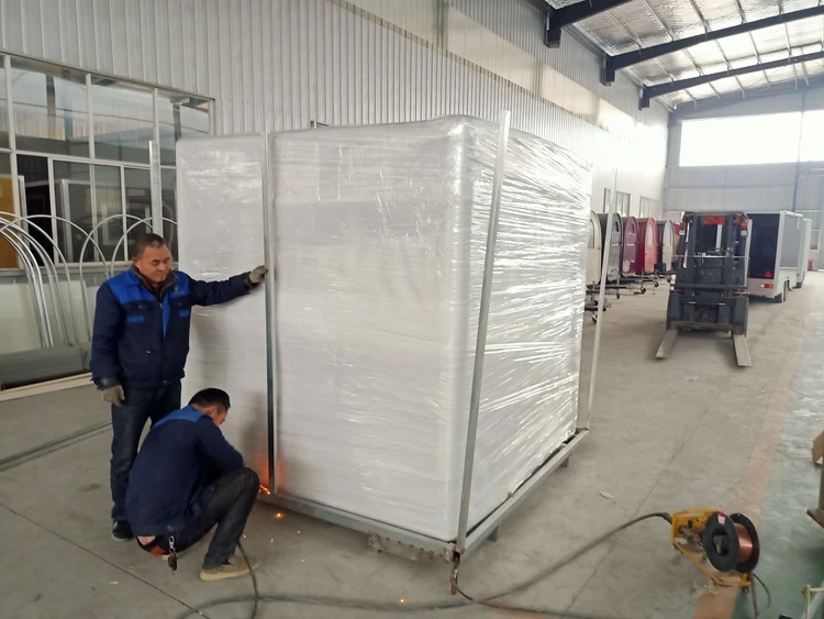 The Delivery Of The Mobile Coffee Trailer for Sale UK