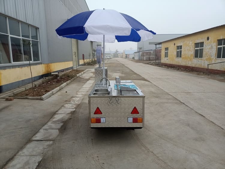hot dog vending cart