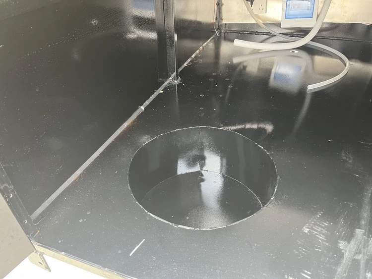 place for mounting the propane tank