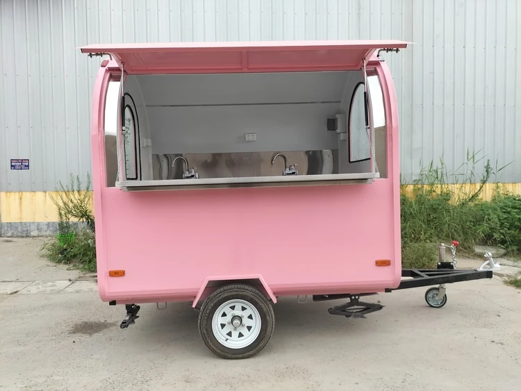 7ft mini food vending trailer